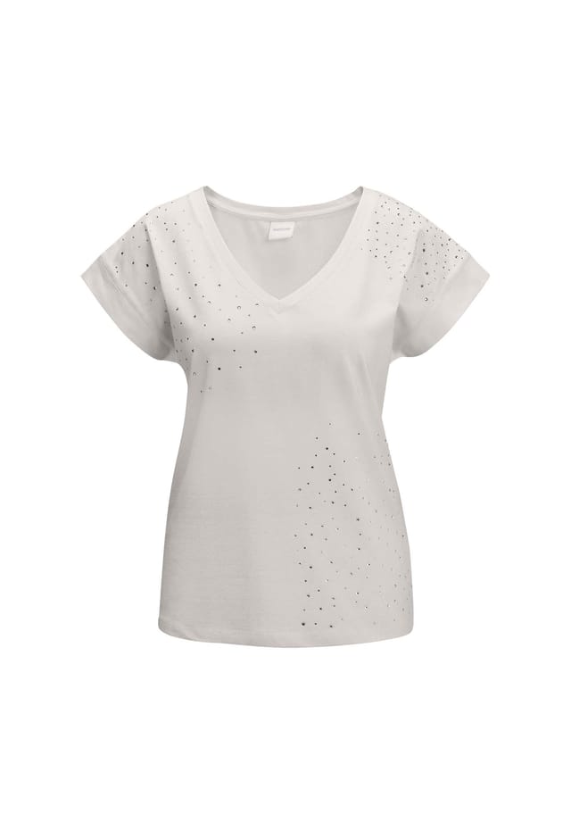 Рубашка из джерси с блестками Madeleine, белый
Рубашка из джерси с блестками Madeleine, белый