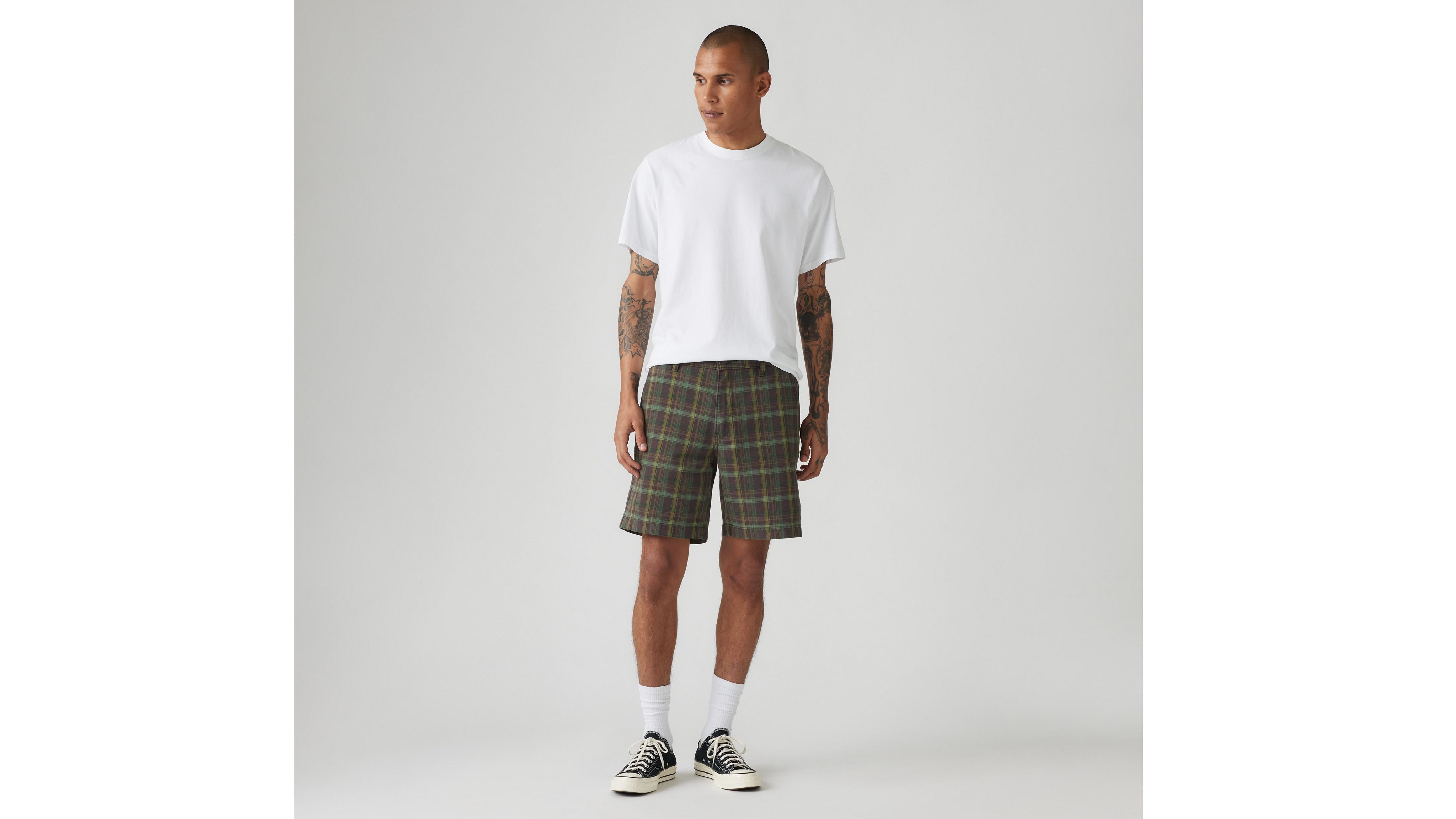 Мужские шорты Levi's XX Chino свободного кроя, цвет Ares Plaid Black Cof - Multi-Color
Мужские шорты Levi's XX Chino свободного кроя, цвет Ares Plaid Black Cof - Multi-Color