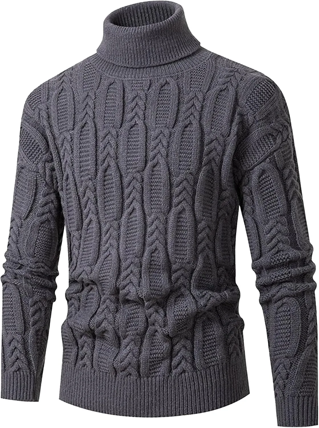 Мужской свитер водолазка Slim Fit
Мужской свитер водолазка Slim Fit