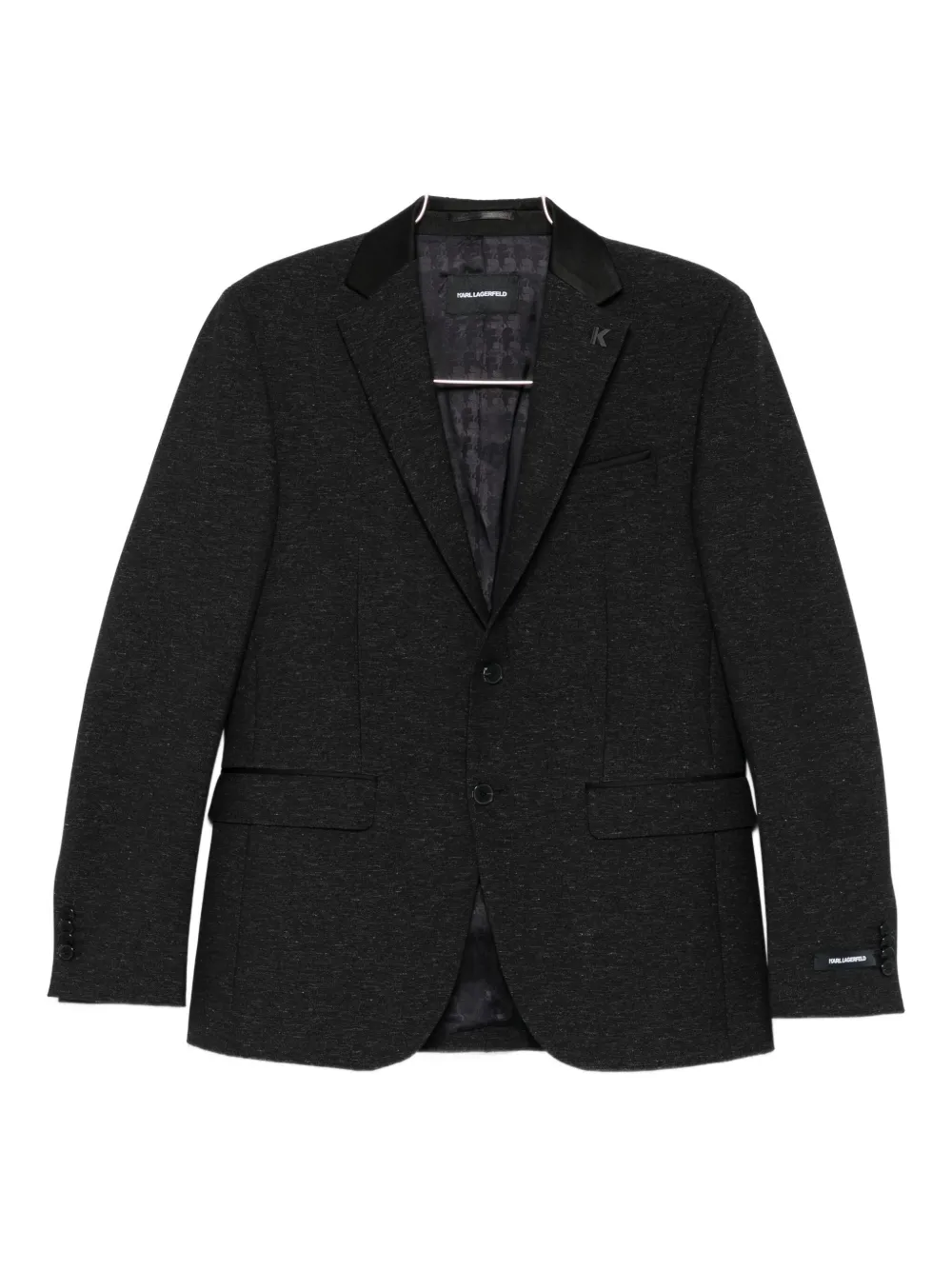 Рок-пиджак с тремя пуговицами KARL LAGERFELD, черный
Рок-пиджак с тремя пуговицами KARL LAGERFELD, черный