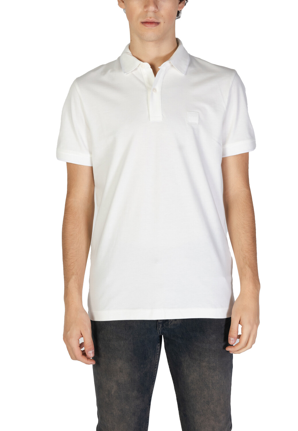 Поло BOSS хлопковое, белый
Поло BOSS хлопковое, белый