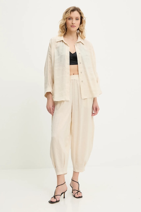 Рубашка и брюки Answear.Lab, бежевый
Рубашка и брюки Answear.Lab, бежевый