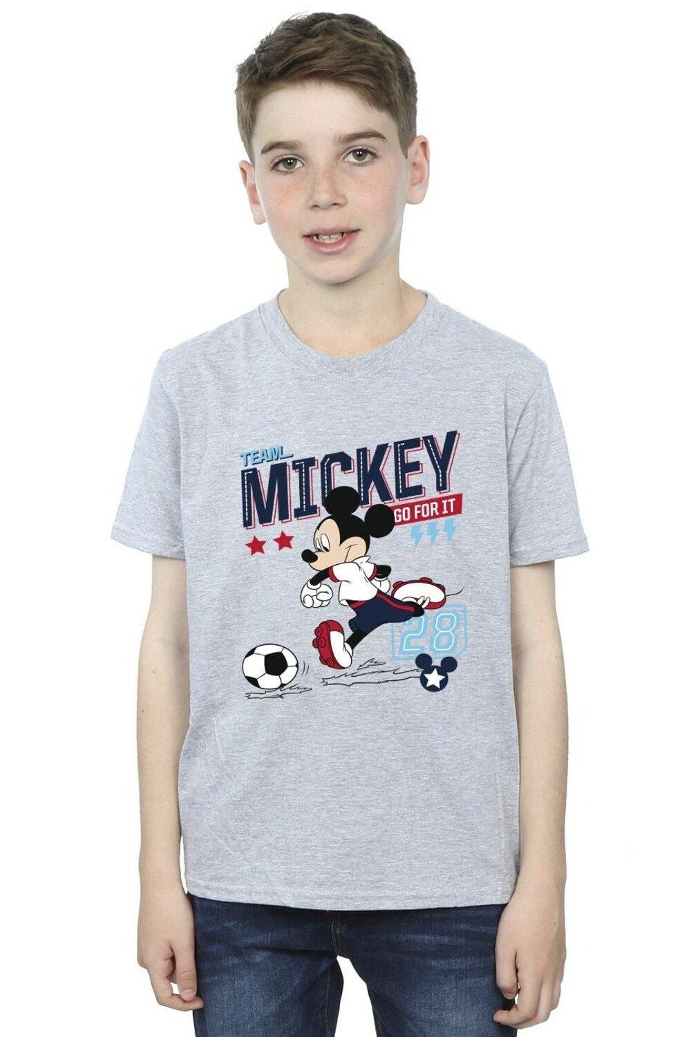 Футбольная футболка с Микки Маусом и Микки Маусом Disney, серый
Футбольная футболка с Микки Маусом и Микки Маусом Disney, серый