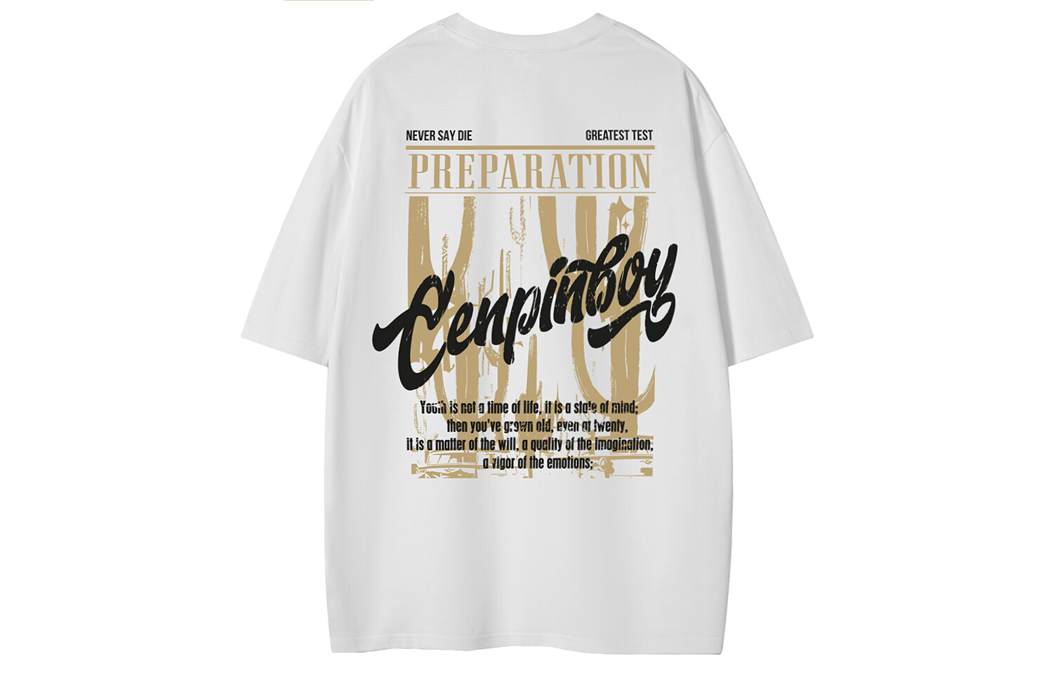 Eslite Cenpin свободная повседневная футболка с короткими рукавами и круглым вырезом с принтом букв для мужчин и женщин, цвет Burgundy
Eslite Cenpin свободная повседневная футболка с короткими рукавами и круглым вырезом с принтом букв для мужчин и женщин, цвет Burgundy