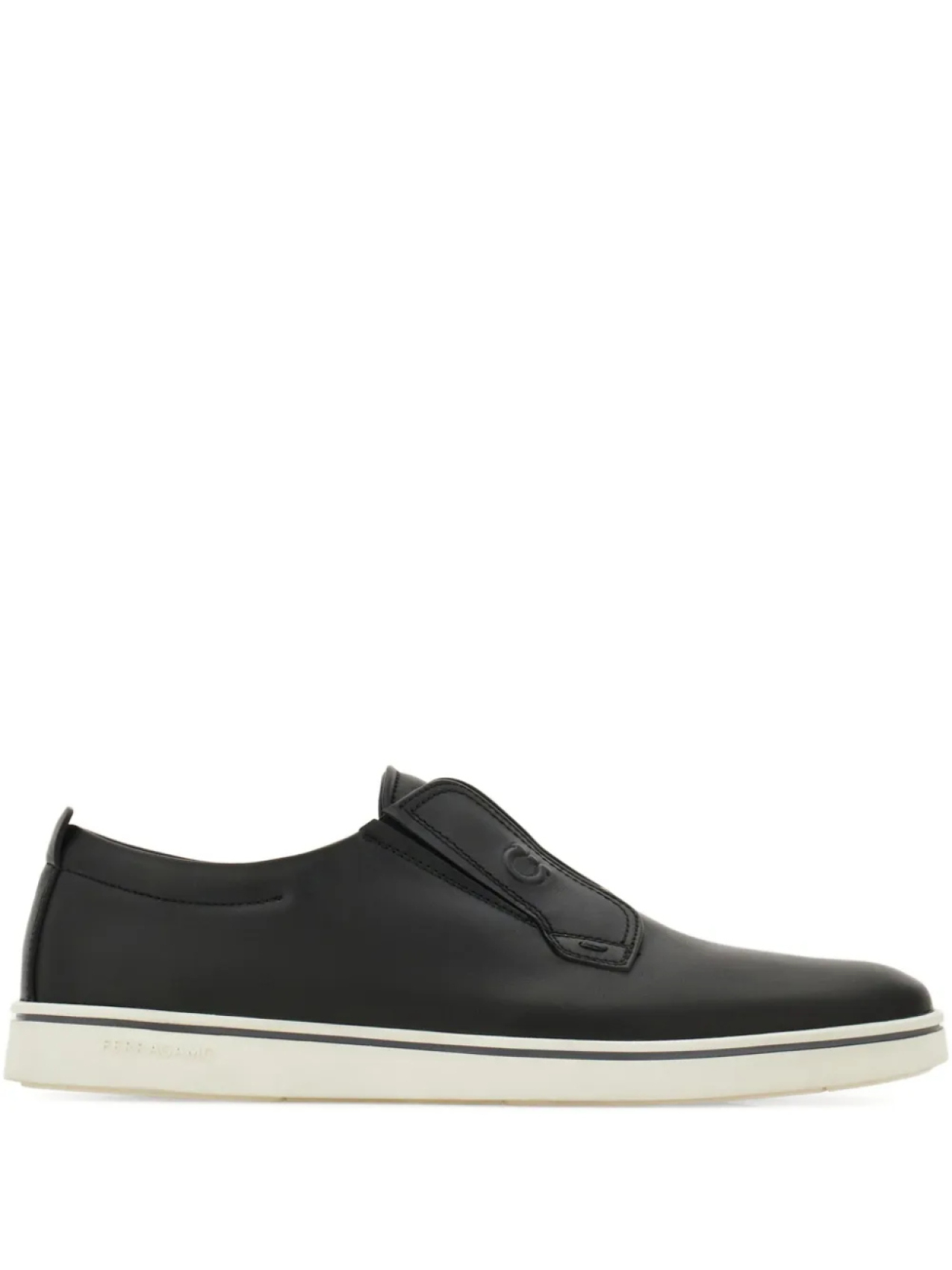 Кожаные кеды Ferragamo без застежек, черный
Кожаные кеды Ferragamo без застежек, черный