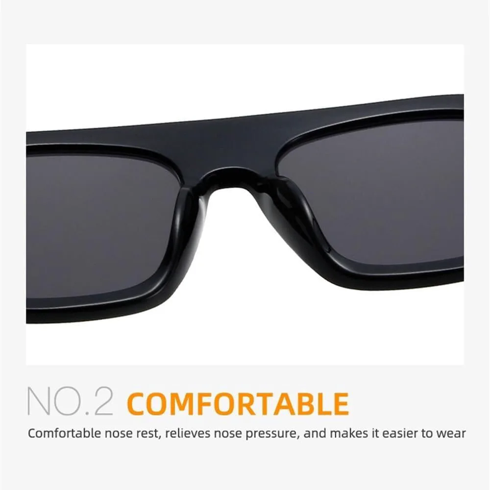 Модные квадратные женские солнцезащитные очки UV400 в стиле ретро с градиентом конфетных цветов, мужские солнцезащитные очки в стиле панк LXLHWN, Black Green
Модные квадратные женские солнцезащитные очки UV400 в стиле ретро с градиентом конфетных цветов, мужские солнцезащитные очки в стиле панк LXLHWN, Black Green