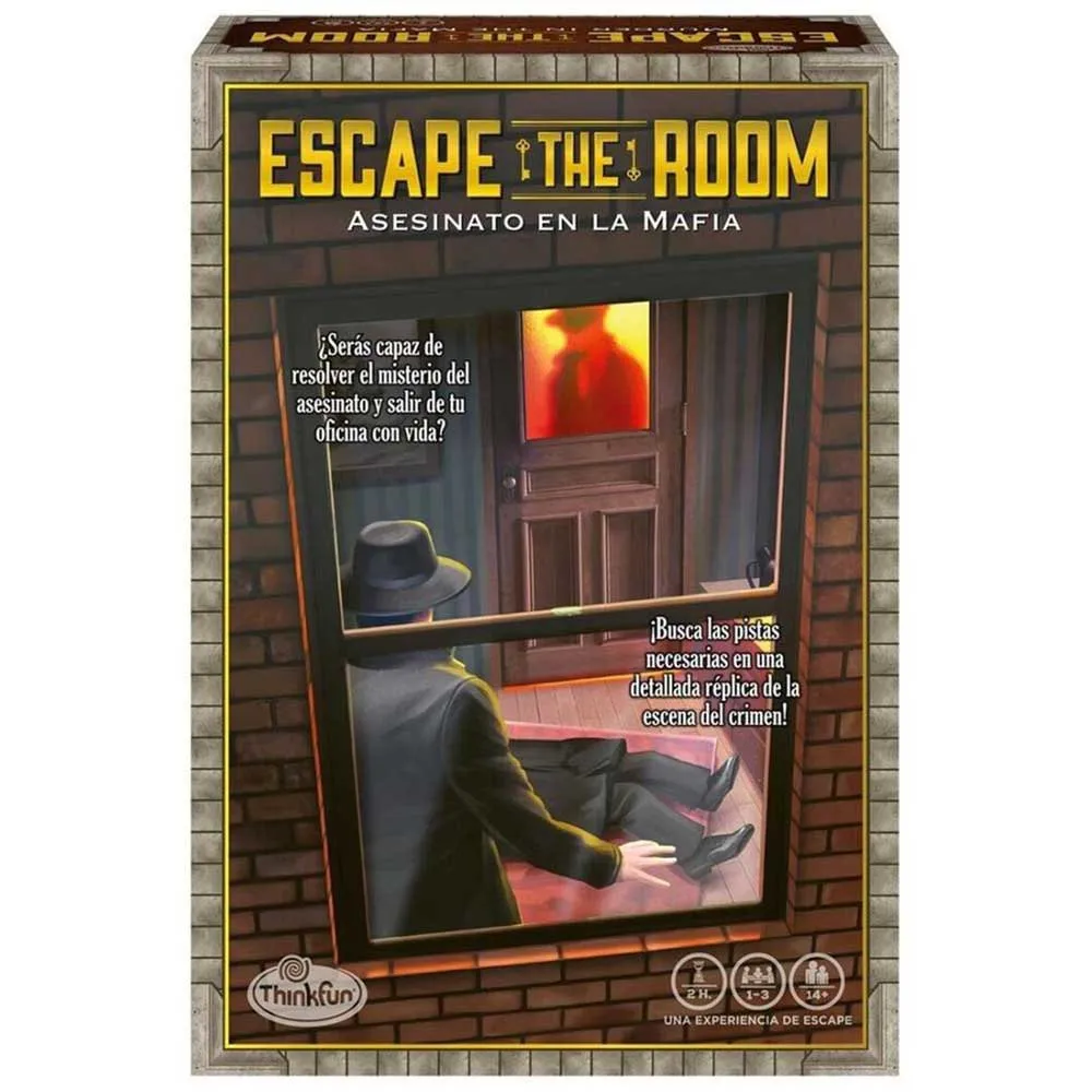 Настольная игра Ravensburger Escape The Room: Mafia Murder, коричневый
Настольная игра Ravensburger Escape The Room: Mafia Murder, коричневый