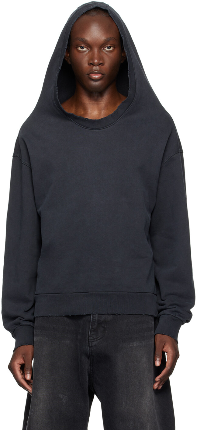 Толстовка с широким воротом We11done, черный
Толстовка с широким воротом We11done, черный