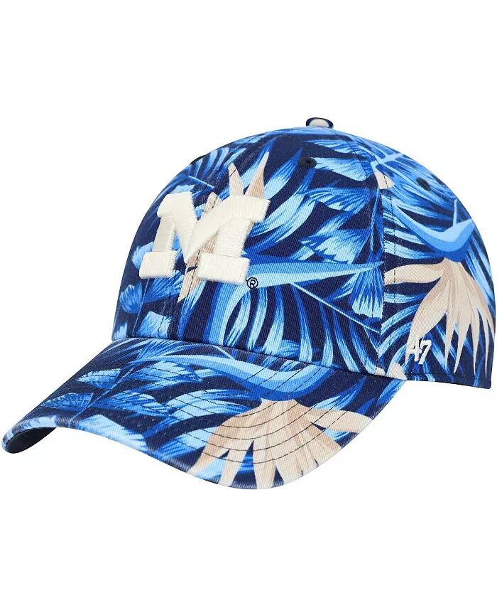 Мужская темно-синяя регулируемая шляпа Michigan Wolverines Tropicalia Clean Up '47 Brand, синий
Мужская темно-синяя регулируемая шляпа Michigan Wolverines Tropicalia Clean Up '47 Brand, синий