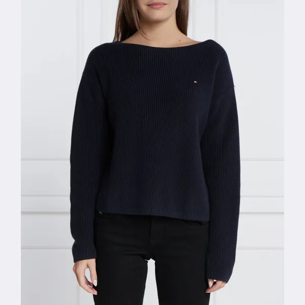 Свитер обычного кроя с открытой строчкой Tommy Hilfiger, синий
Свитер обычного кроя с открытой строчкой Tommy Hilfiger, синий