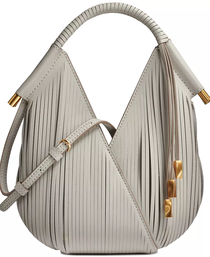 Болдвин Лазеркат Микро Кожаная Сумка Через Плечо Donna Karan New York, серый 
Болдвин Лазеркат Микро Кожаная Сумка Через Плечо Donna Karan New York, серый