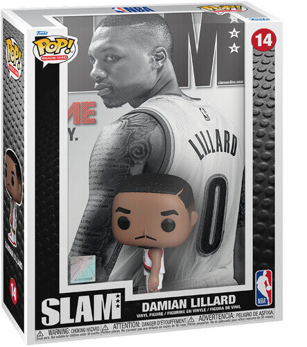 Funko POP! Обложки журналов, коллекционная фигурка, NBA SLAM, Дэмиан Лиллард, 14 лет.
Funko POP! Обложки журналов, коллекционная фигурка, NBA SLAM, Дэмиан Лиллард, 14 лет.