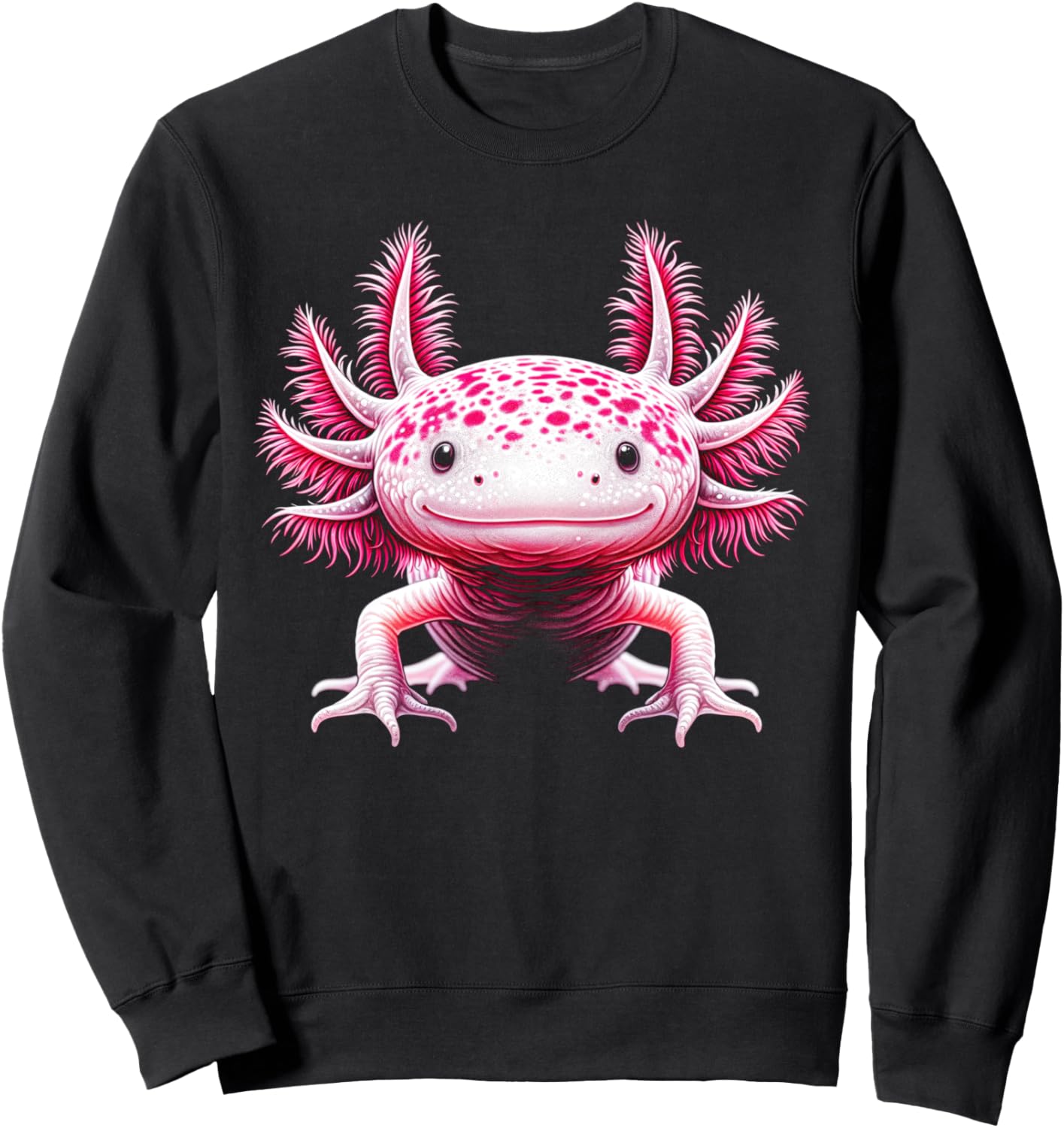Толстовка с изображением аксолотля и мексиканской саламандры Axolotl, черный
Толстовка с изображением аксолотля и мексиканской саламандры Axolotl, черный