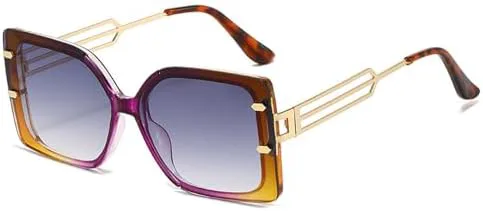 Новые солнцезащитные очки для женщин 2026 года с небольшим размером лица и защитой от УФ-излучения. Ретро-солнцезащитные очки с большой оправой MTZJH, C4
Новые солнцезащитные очки для женщин 2026 года с небольшим размером лица и защитой от УФ-излучения. Ретро-солнцезащитные очки с большой оправой MTZJH, C4