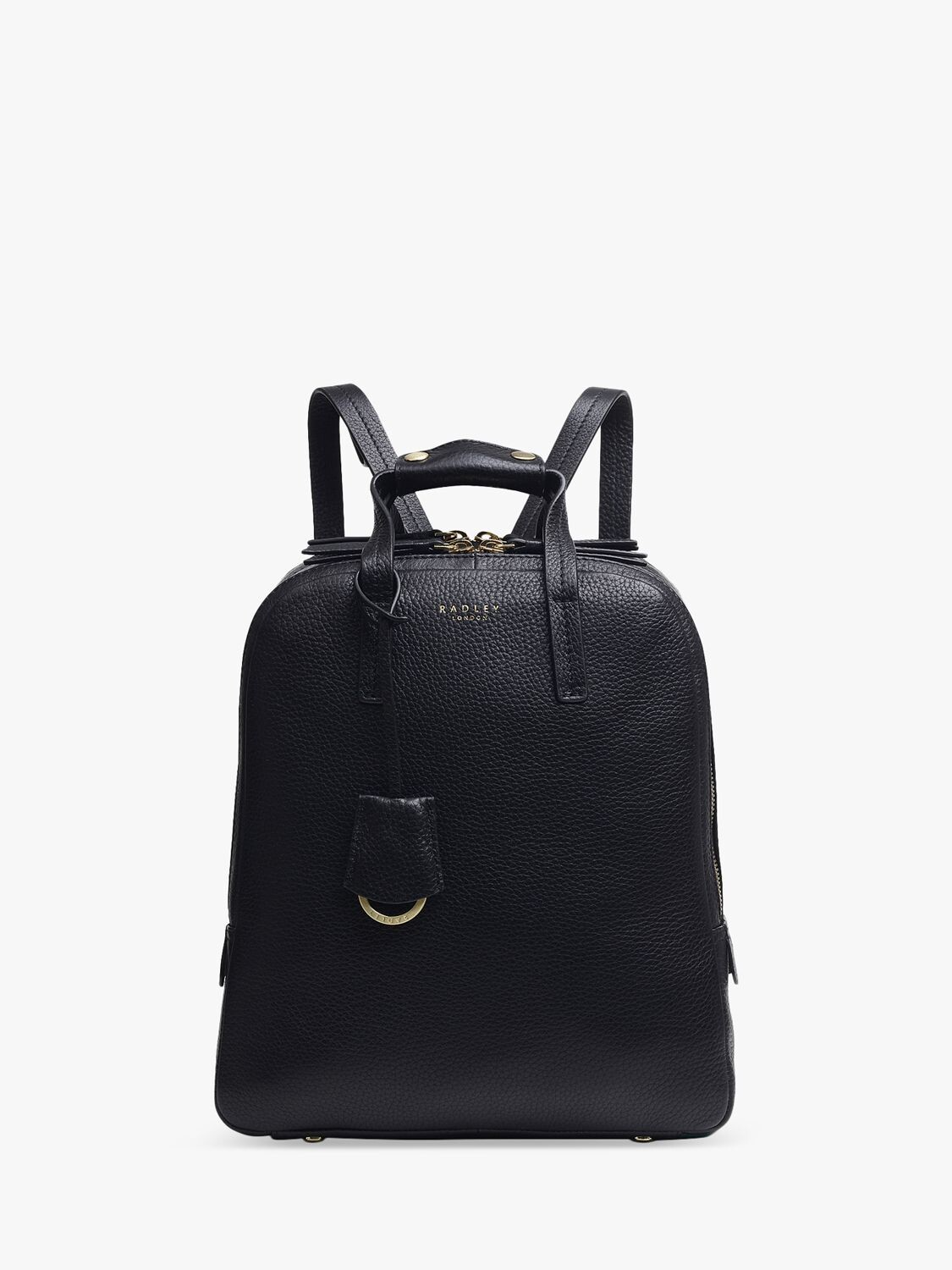 Рюкзак Dukes Place из зернистой кожи среднего размера с круговой молнией Radley, черный
Рюкзак Dukes Place из зернистой кожи среднего размера с круговой молнией Radley, черный
