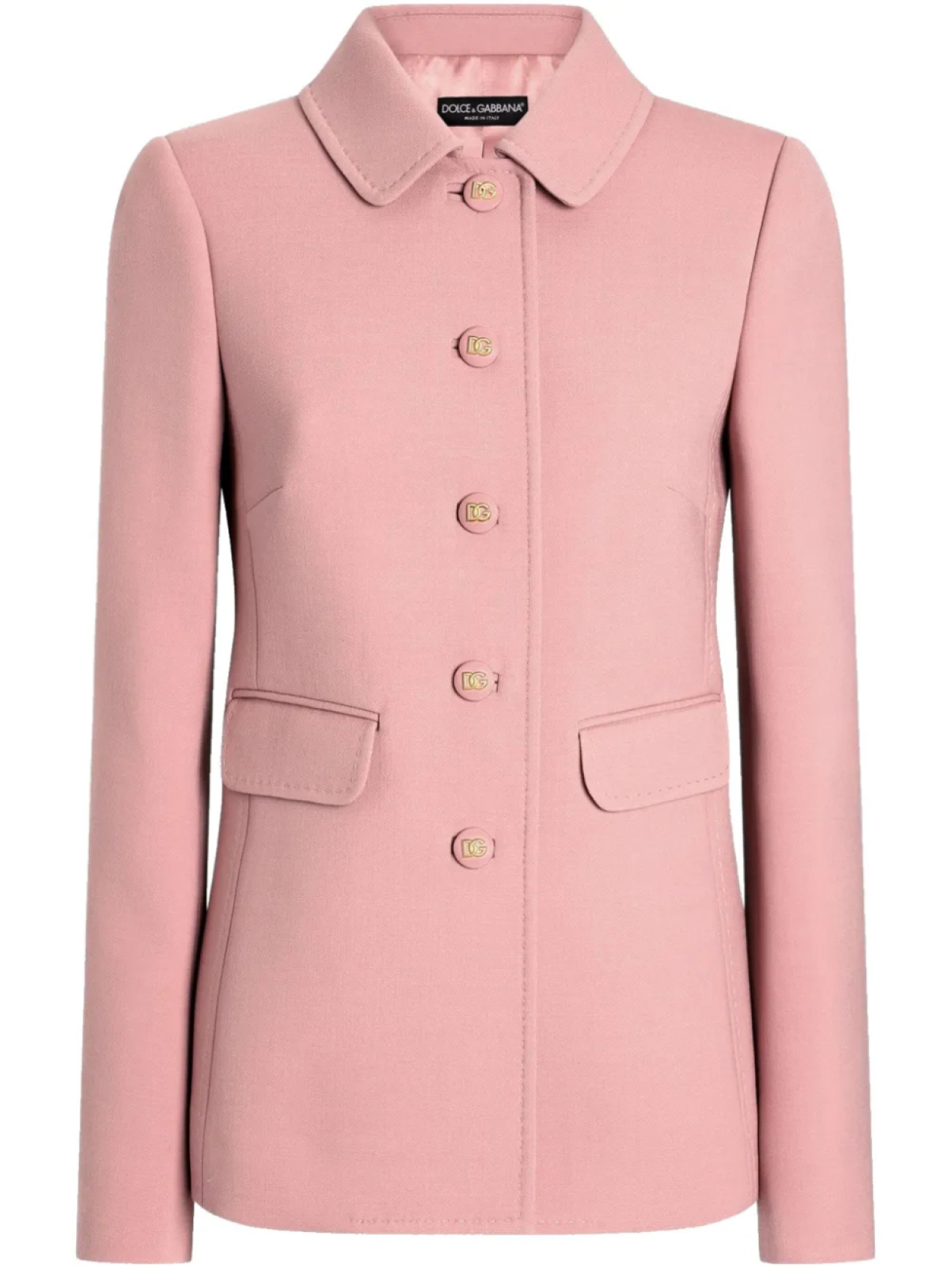Шерстяной пиджак Dolce & Gabbana, розовый
Шерстяной пиджак Dolce & Gabbana, розовый