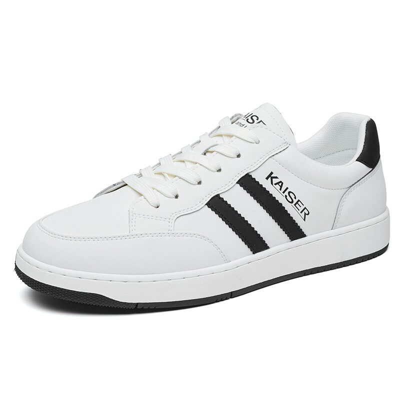 Кеды мужские, обувь для скейтбординга низкая белый/черный Kaiser
Кеды мужские, обувь для скейтбординга низкая белый/черный Kaiser