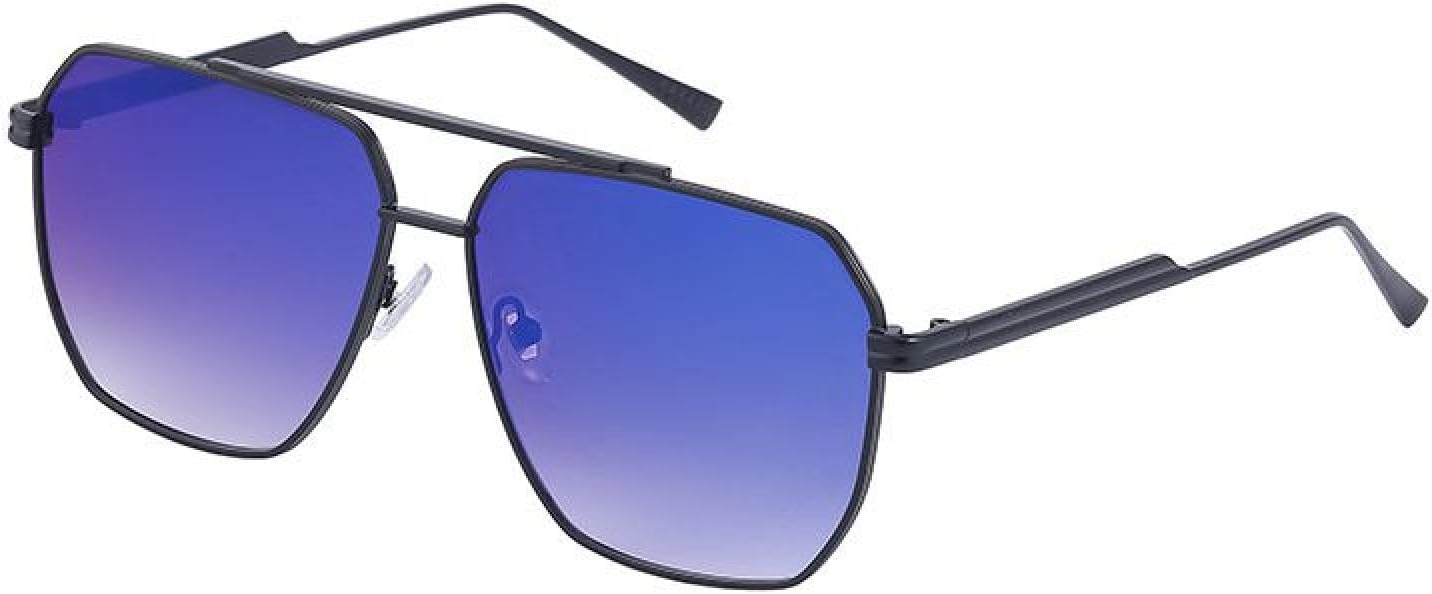 Ретро-солнцезащитные очки большого размера для мужчин и женщин, модные солнцезащитные очки с двойной перемычкой для вождения автомобиля, классические большие металлические солнцезащитные очки TKKTLLT, Outer Blue
Ретро-солнцезащитные очки большого размера для мужчин и женщин, модные солнцезащитные очки с двойной перемычкой для вождения автомобиля, классические большие металлические солнцезащитные очки TKKTLLT, Outer Blue