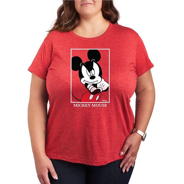 Футболка с принтом Plus size Mickey Mouse в безумной позе Disney, Heather Red
Футболка с принтом Plus size Mickey Mouse в безумной позе Disney, Heather Red