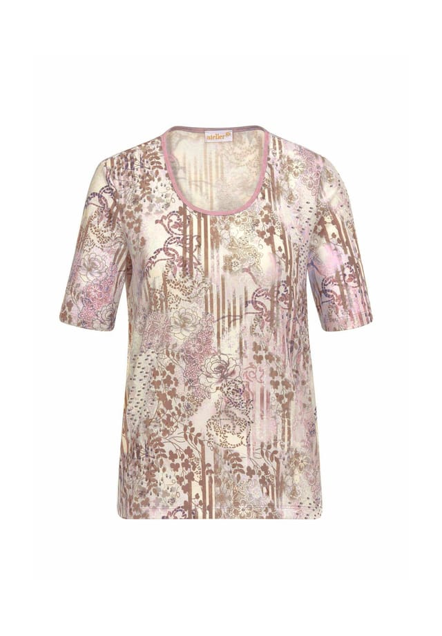 Удобная рубашка с принтом в миксе узоров Goldner, мультиколор
Удобная рубашка с принтом в миксе узоров Goldner, мультиколор