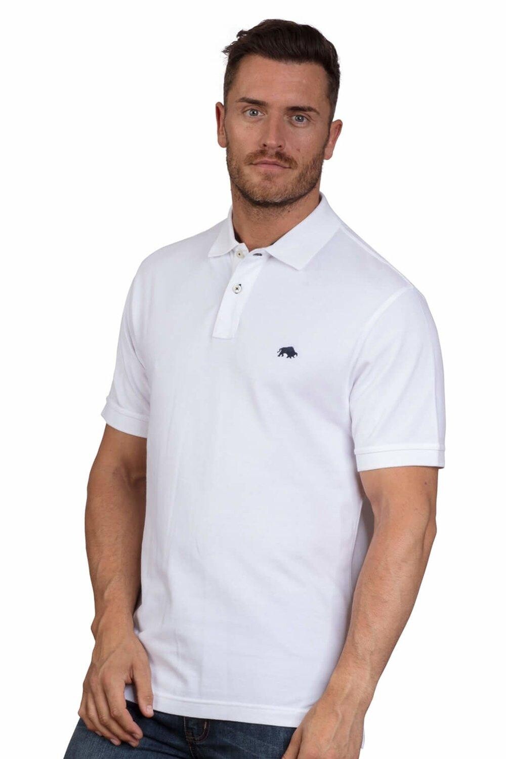 Органическая фирменная футболка-поло Raging Bull, белый
Органическая фирменная футболка-поло Raging Bull, белый