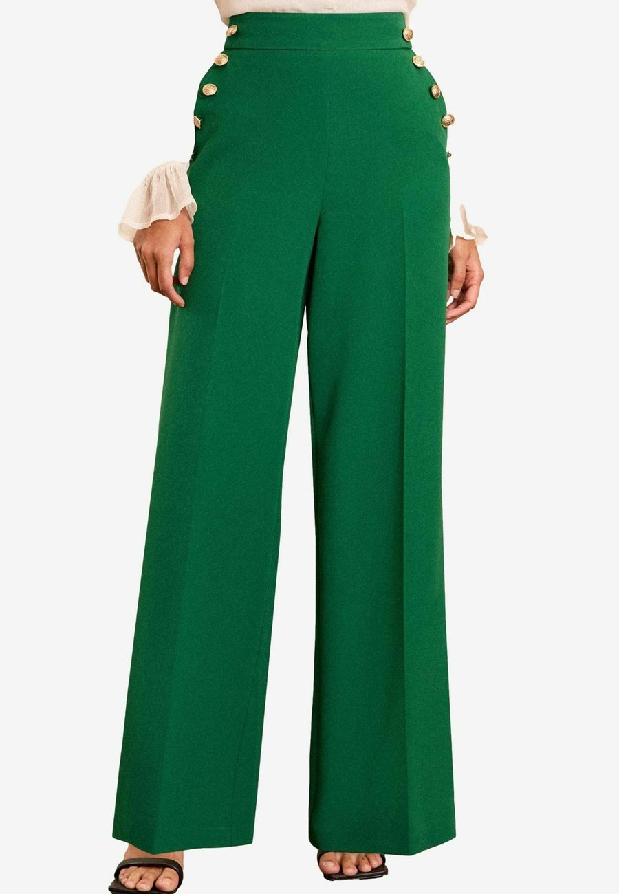 Брюки Love & Roses MILITARY WIDE TAILORED , Green
Брюки Love & Roses MILITARY WIDE TAILORED , Green
