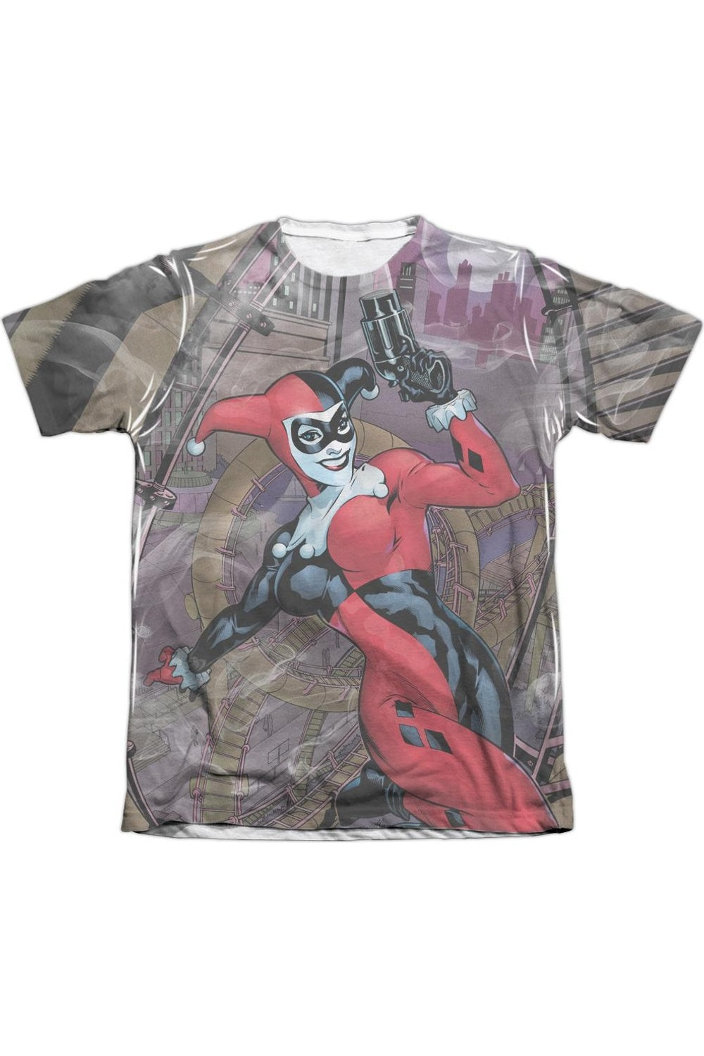 Футболка с коротким рукавом Batman Roller Coaster Of Love для взрослых из полиэстера/хлопка Gildan, белый
Футболка с коротким рукавом Batman Roller Coaster Of Love для взрослых из полиэстера/хлопка Gildan, белый