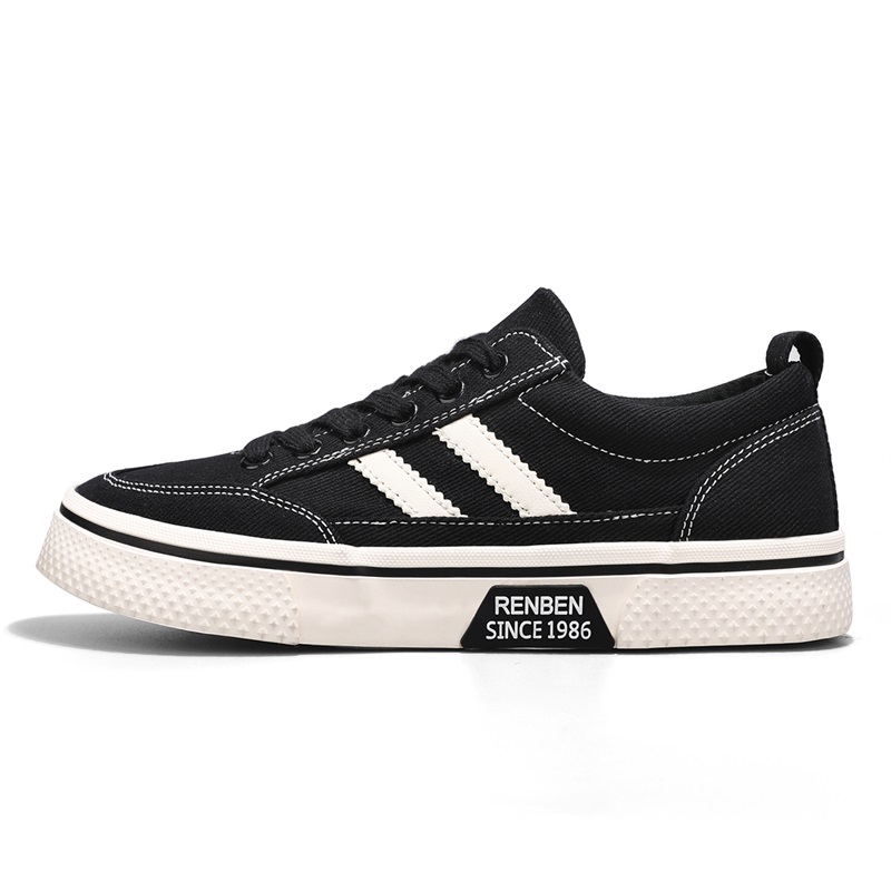 RENBEN Дышащие легкие износостойкие низкие кеды мужские черные, цвет Black
RENBEN Дышащие легкие износостойкие низкие кеды мужские черные, цвет Black