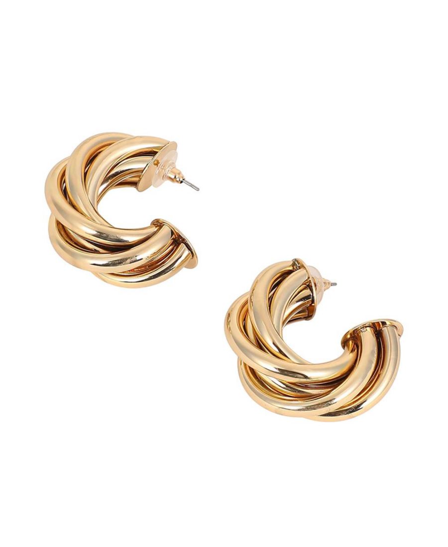 Женские серьги-полукольца Chunky-Twist - Калифорнийское золото SOHI, Gold
Женские серьги-полукольца Chunky-Twist - Калифорнийское золото SOHI, Gold