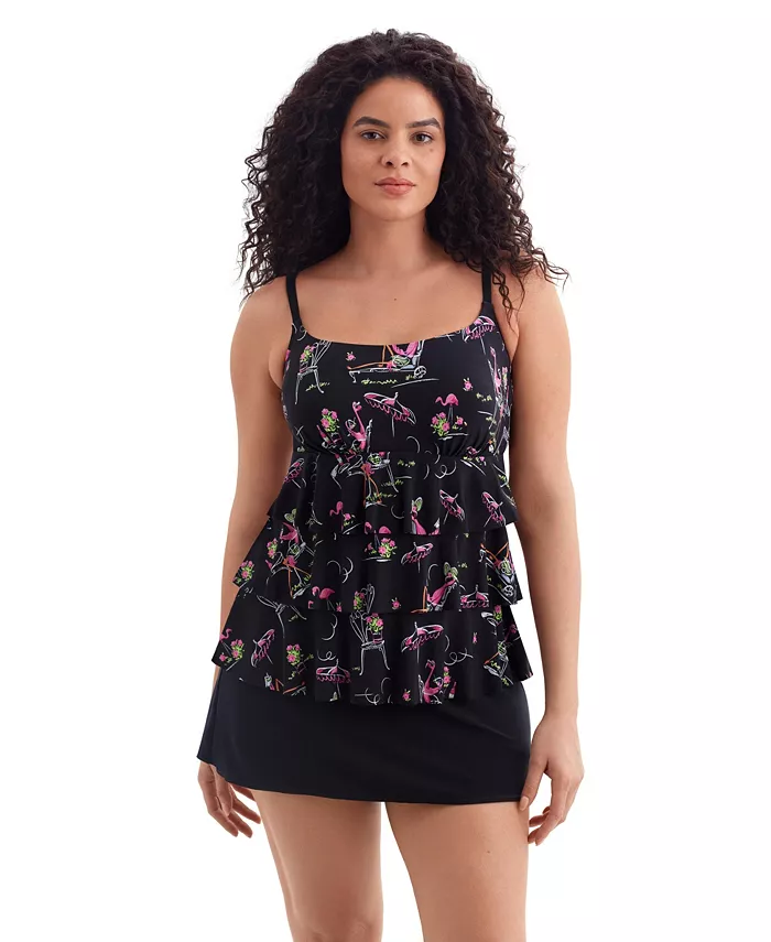 Купальник Fine China Faux Ruffle Skirtini Longitude by Mimi Flamingo, мультиколор
Купальник Fine China Faux Ruffle Skirtini Longitude by Mimi Flamingo, мультиколор