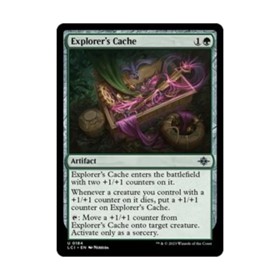 CCG Тайник исследователя (U), MTG - The Lost Caverns of Ixalan 
CCG Тайник исследователя (U), MTG - The Lost Caverns of Ixalan