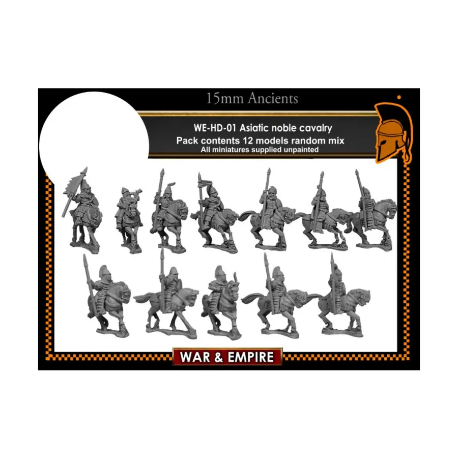 Кавалерия – азиатская (дворяне), War & Empire - Dark Ages Miniatures - Horde (15mm)
Кавалерия – азиатская (дворяне), War & Empire - Dark Ages Miniatures - Horde (15mm)