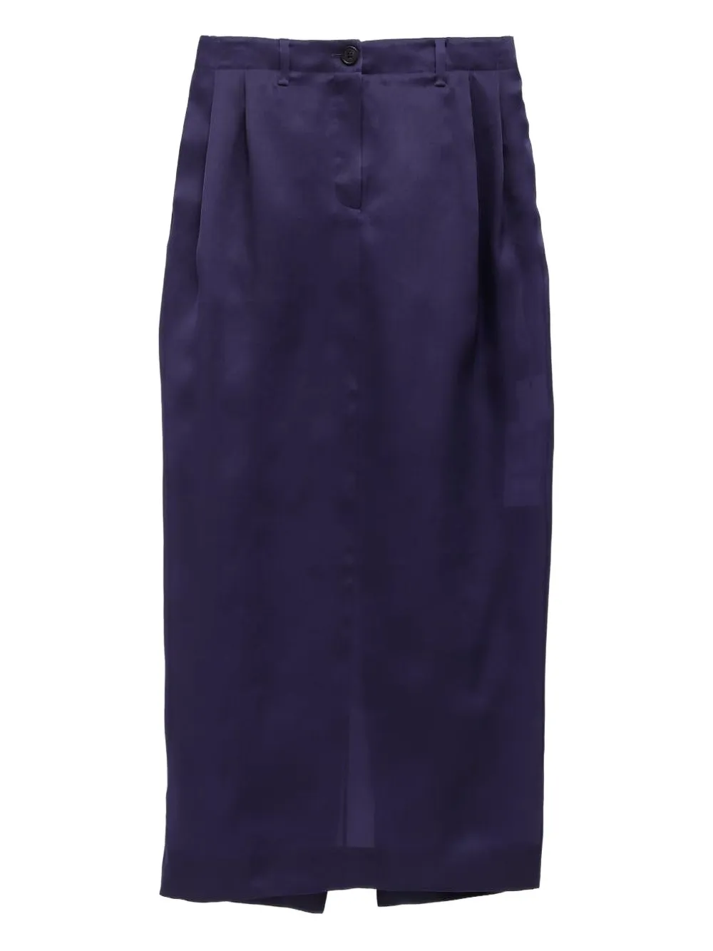 Юбка Lucian с разрезом спереди KHAITE, синий
Юбка Lucian с разрезом спереди KHAITE, синий