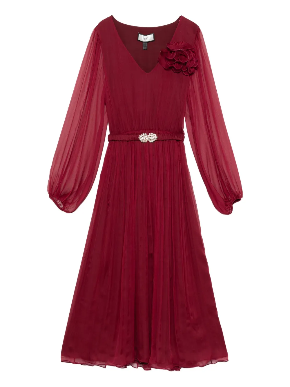 Декорированное платье с поясом NISSA, красный
Декорированное платье с поясом NISSA, красный