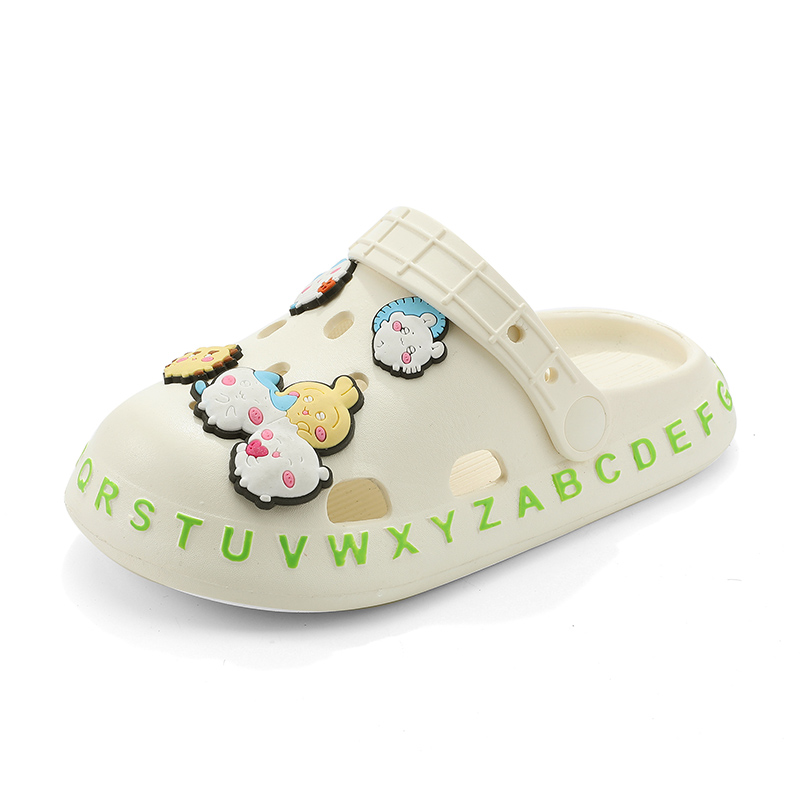 Детские сабо Rebound, устойчивые к истиранию, дышащие, нескользящие, с защитой от ударов NEZHACHAOHAI, белый/зеленый
Детские сабо Rebound, устойчивые к истиранию, дышащие, нескользящие, с защитой от ударов NEZHACHAOHAI, белый/зеленый