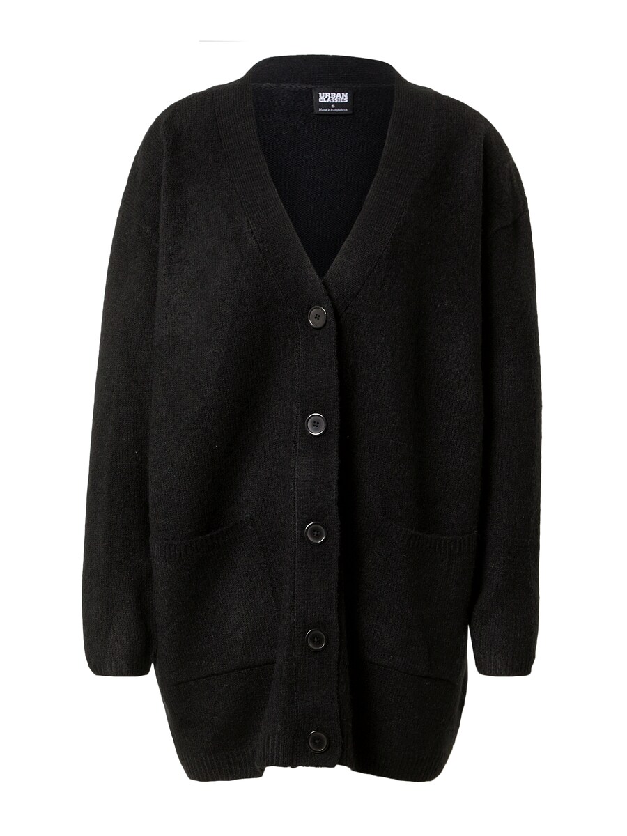 Вязаный кардиган Urban Classics, черный
Вязаный кардиган Urban Classics, черный