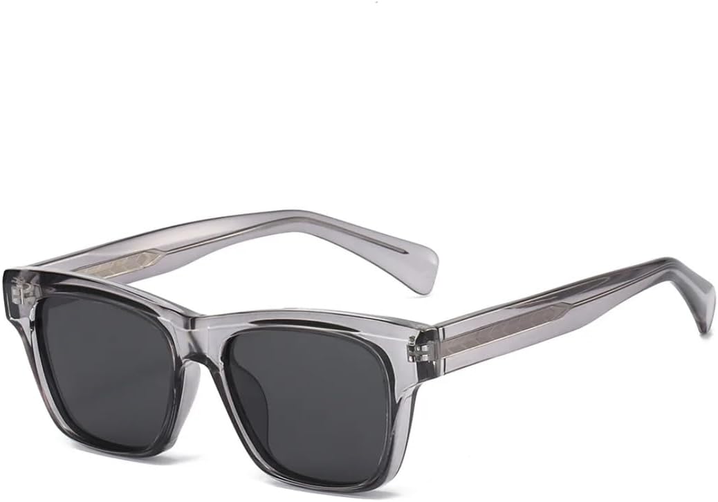 Солнцезащитные очки женские, унисекс, мужские, с дужкой из нержавеющей стали, защита от УФ-излучения UV400, квадратной формы, для вождения, повседневные UATXTAU, Gray Gray
Солнцезащитные очки женские, унисекс, мужские, с дужкой из нержавеющей стали, защита от УФ-излучения UV400, квадратной формы, для вождения, повседневные UATXTAU, Gray Gray