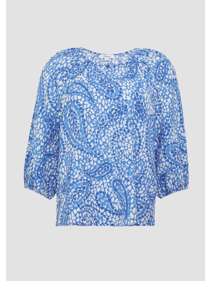 Блузка цвета 55A0_королевский синий s.Oliver
Блузка цвета 55A0_королевский синий s.Oliver