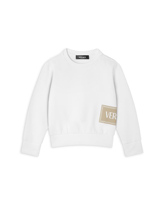 Унисекс флисовая толстовка '90 с принтом Damier — для малышей и маленьких детей Versace, коричневый/бежевый
Унисекс флисовая толстовка '90 с принтом Damier — для малышей и маленьких детей Versace, коричневый/бежевый