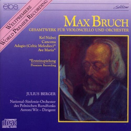 CD диск Bruch / Berger,Julius / Polish Nat'L Rso, Wit: Complete Works for Cello & Orchestra
CD диск Bruch / Berger,Julius / Polish Nat'L Rso, Wit: Complete Works for Cello & Orchestra