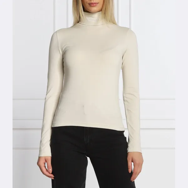 Водолазка узкого кроя Calvin Klein, бежевый 
Водолазка узкого кроя Calvin Klein, бежевый