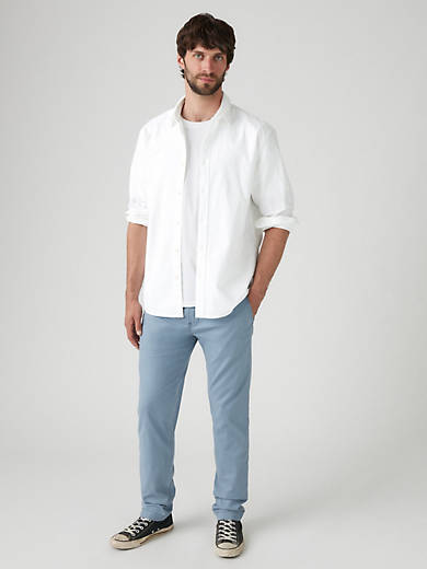 Мужские брюки Levi's XX Chino Standard Taper Fit из хлопка и льна, цвет Steam Blue - Blue
Мужские брюки Levi's XX Chino Standard Taper Fit из хлопка и льна, цвет Steam Blue - Blue