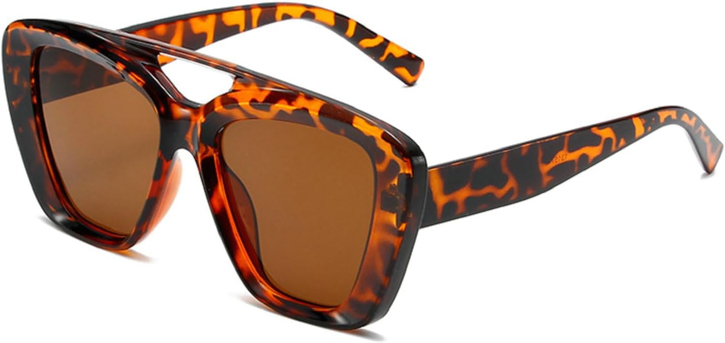 Популярные модные панк-солнцезащитные очки с двойной перемычкой для женщин, ретро-очки, защита от УФ-излучения UV400, мужские солнцезащитные очки 13157 Melrose, Leopard
Популярные модные панк-солнцезащитные очки с двойной перемычкой для женщин, ретро-очки, защита от УФ-излучения UV400, мужские солнцезащитные очки 13157 Melrose, Leopard