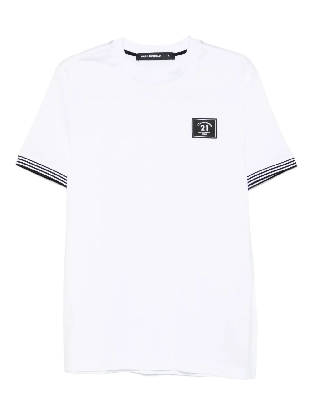 Футболка с логотипом KARL LAGERFELD, белый
Футболка с логотипом KARL LAGERFELD, белый