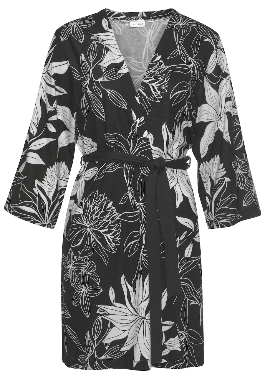 Кимоно LASCANA, черный
Кимоно LASCANA, черный