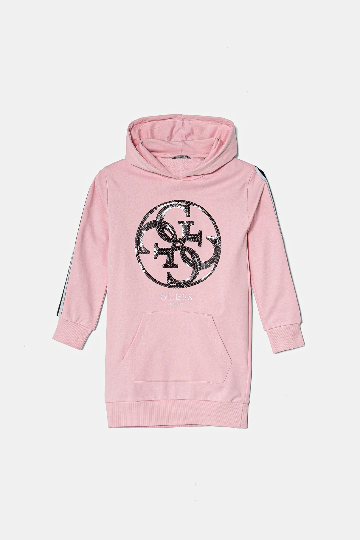 Платье из хлопка для маленькой девочки Guess, розовый
Платье из хлопка для маленькой девочки Guess, розовый