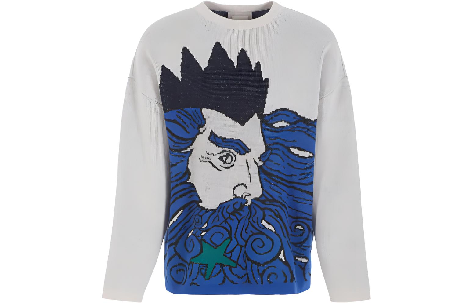 EMPORIO ARMANI Свитер мужской серо-голубой
EMPORIO ARMANI Свитер мужской серо-голубой