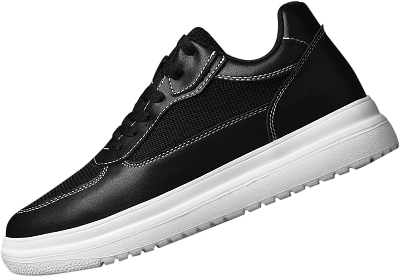 Туфли для увеличения роста для мужчин и женщин, теннисные туфли на 2,4/3/10 см, широкие, на шнуровке, повседневные, для ходьбы Bkmyth, черный
Туфли для увеличения роста для мужчин и женщин, теннисные туфли на 2,4/3/10 см, широкие, на шнуровке, повседневные, для ходьбы Bkmyth, черный