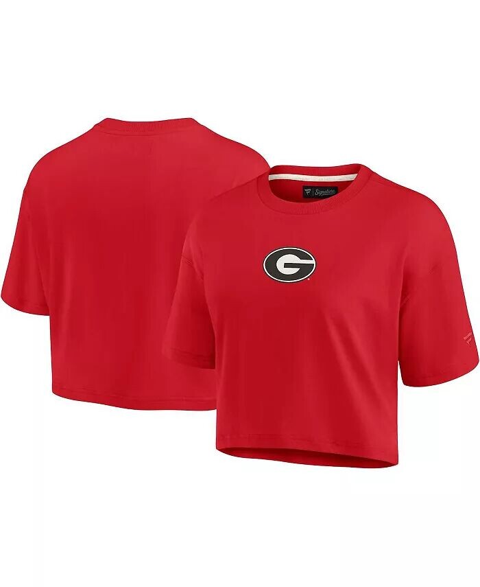 Женская укороченная футболка Red Georgia Bulldogs Super Soft Boxy Fanatics Signature
Женская укороченная футболка Red Georgia Bulldogs Super Soft Boxy Fanatics Signature