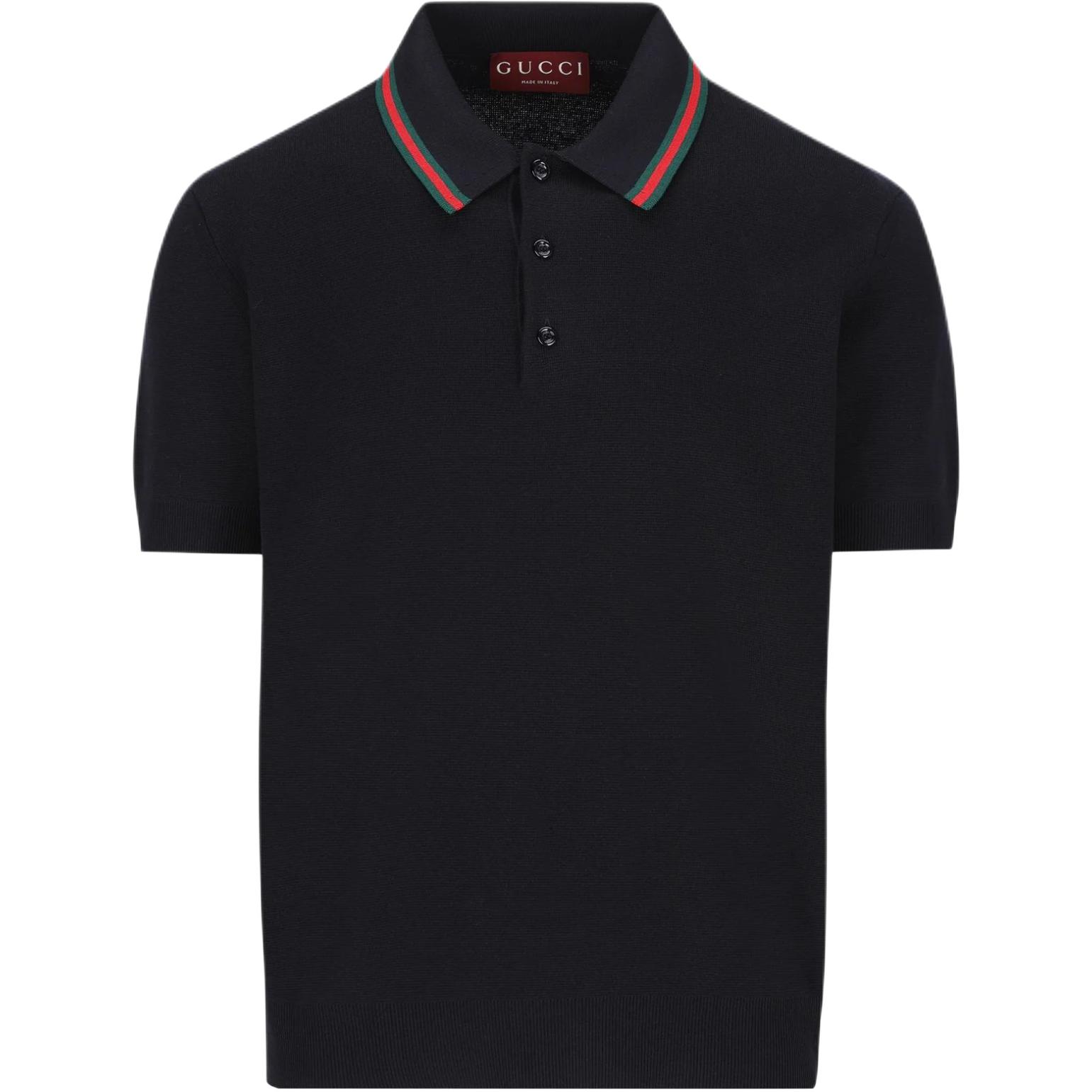 Футболка-поло Web Detailed GUCCI, синий
Футболка-поло Web Detailed GUCCI, синий